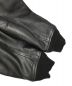 中古・古着 N.HOOLYWOOD (エヌ ハリウッド) ラムレザージャケット ブラック サイズ:36：8000円