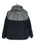 Christian Dior (クリスチャン ディオール) オブリーク総柄ハーフジップアノラックジャケット ブラック×グレー サイズ:XS：94000円