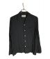 WACKO MARIA（ワコマリア）の古着「バック刺繍オープンカラーシャツ」｜ブラック×ピンク