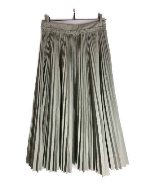 YLEVE（イレーヴ）YLEVE (イレーヴ) チノプリーツスカート ベージュ サイズ:1の古着・服飾アイテム