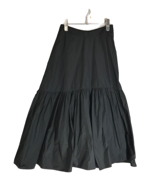 Plage（プラージュ）Plage (プラージュ) タフタスカート ブラック サイズ:XSの古着・服飾アイテム
