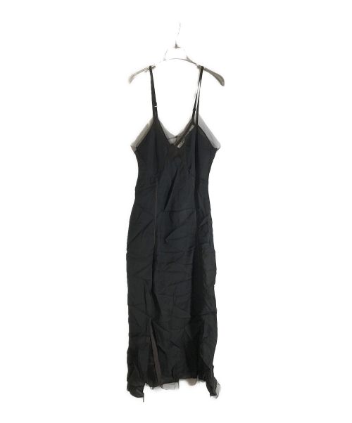 PERVERZE（パーバーズ）PERVERZE (パーバーズ) シアーキャミソールワンピース ブラック サイズ:FREEの古着・服飾アイテム