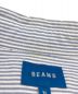 中古・古着 BEAMS (ビームス) ショートスリーブヘビーオンスビッグオックスフォードシャツ ホワイト×ブルー サイズ:XL：6800円