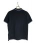 PRADA (プラダ) ワンポイントロゴポロシャツ ネイビー×ブルー サイズ:XL：13000円
