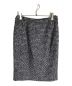 JIL SANDER (ジルサンダー) オールドジャガードタイトスカート ネイビー サイズ:34：7000円