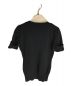 DOLCE & GABBANA (ドルチェ＆ガッバーナ) オールドニットレイヤートシャツ ブラック×ベージュ サイズ:38：5000円