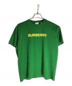 BURBERRYバーバリー）の古着「ロゴTシャツ」｜グリーン