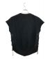 NUMBER (N)INE (ナンバーナイン) TAKAHIROMIYASHITA TheSoloIst. (タカヒロミヤシタ ザソロイスト) Sleeveless Archer Sweater ブラック サイズ:2：14000円