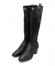 LOUIS VUITTON (ルイ ヴィトン) ロングブーツ ブラック サイズ:SIZE 36 1/2