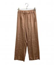 MUSE de Deuxieme Classe (ミューズ ドゥーズィエム クラス) COL PIERROT センタープレスパンツ / 21030521001330 ピンク サイズ:36 未使用品