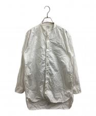 オーストラリア軍 (オーストラリア軍) AUSTRALIAN Army Band Collar Shirt / オフィサーシャツ / 8405-66-011 ホワイト サイズ:15/32