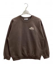 DEUXIEME CLASSE (ドゥーズィエム クラス) BTN Sweatshirt / プリントスウェット ブラウン サイズ:不明(記入なし)