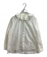 KURASUKOTO (クラスコト) フリルカラーブラウス / K995-23059 ホワイト サイズ:M