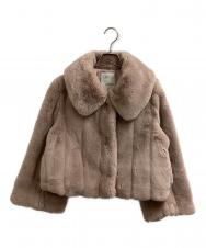 Her lip to (ハーリップトゥ) Winter Love Faux Fur Coat　1224307085 ピンク サイズ:S