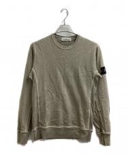 STONE ISLAND (ストーンアイランド) Garment Dyed Sweatshirt 661565360 ベージュ サイズ:S