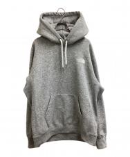 THE NORTH FACE (ザ ノース フェイス) Back Square Logo Hoodie グレー サイズ:L