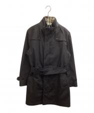 BURBERRY LONDON (バーバリーロンドン) ライナー付スタンドカラーコート / BBB82-309-09 ブラック サイズ:M