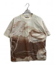 STONE ISLAND (ストーンアイランド) Over Tie-Dye T-Shirt　24ss アイボリー サイズ:ＸＬ