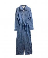 Barbour (バブアー) Emmie シャンブレー ジャンプスーツ / 251LDR0899 ブルー サイズ:10 未使用品