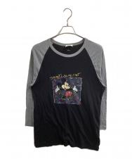 Saint Laurent Paris (サンローランパリ) Mickey Mouse T-Shirt ブラック サイズ:S