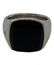TOM WOOD (トムウッド) Kay Ring Polished Onyx / ケイ リング / SILVER925 ブラック サイズ:52