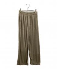 CLANE (クラネ) BRIGHT JERSEY PANTS / 18110-7302 ベージュ サイズ:1