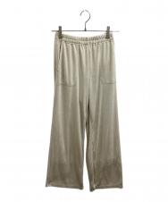 CLANE (クラネ) BRIGHT JERSEY PANTS / 18110-7302 アイボリー サイズ:1