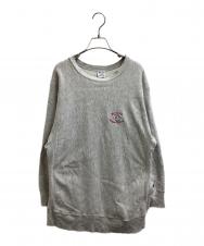Champion REVERSE WEAVE (チャンピオン リバース ウィーブ) 80's フロント刺繍 スウェット グレー サイズ:XL