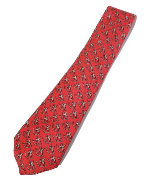 中古 古着通販 Hermes エルメス ネクタイ ピンク サイズ シルク100 ブランド 古着通販 トレファク公式 Trefac Fashion