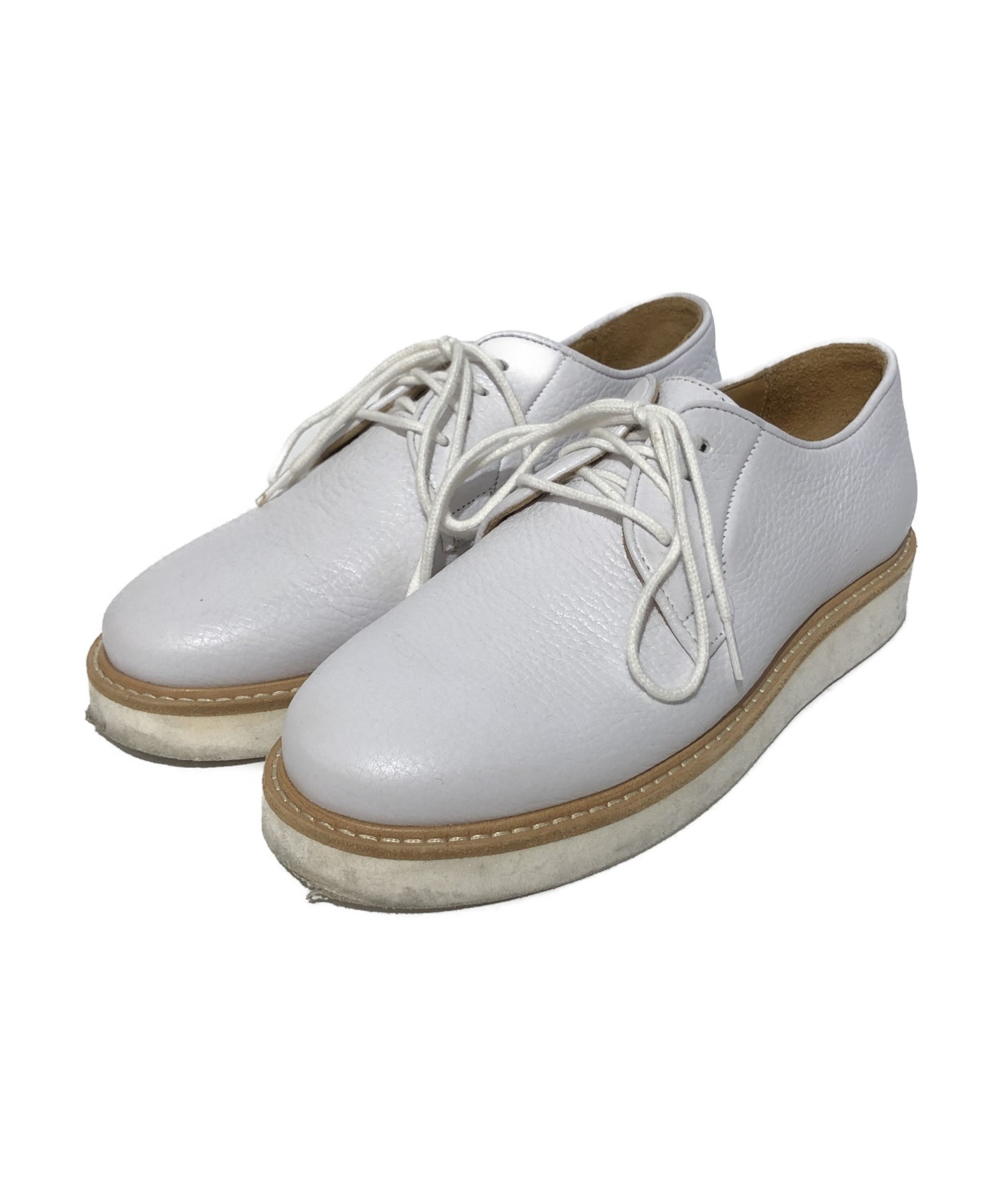 中古 古着通販 Agnes B アニエスベー レースアップシューズ ホワイト サイズ 36 ブランド 古着通販 トレファク公式 Trefac Fashion