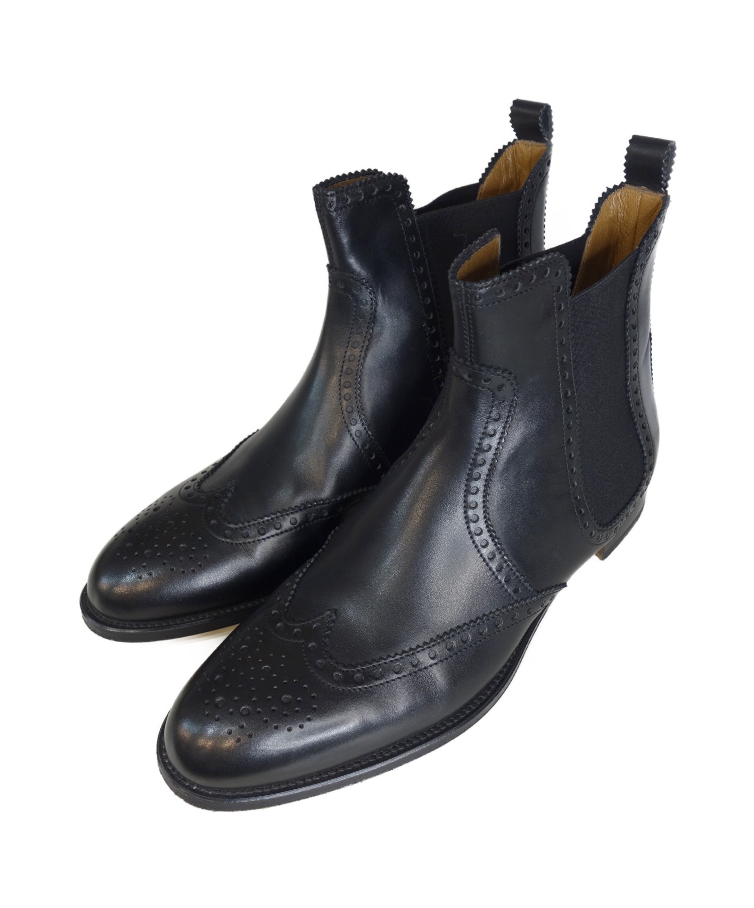中古 古着通販 Hermes エルメス メダリオンブーツ ブラック サイズ 38 ブランド 古着通販 トレファク公式 Trefac Fashion