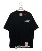 Maison MIHARA YASUHIROメゾン ミハラ ヤスヒロ）の古着「Layerd T-shirt」｜ブラック