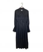 AKIRA NAKAアキラナカ）の古着「Shirring shirt dress」｜ブラック