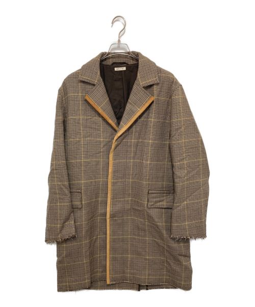 MARNI（マルニ）MARNI (マルニ) カットオフグレンチェックコート ベージュ サイズ:46の古着・服飾アイテム