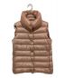 MONCLER（モンクレール）の古着「PORTES GILET / ダウンベスト」｜ピンク