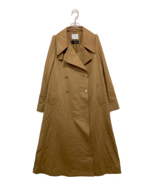 Ameri（アメリ）AMERI (アメリ) CHARME FLARE LONG COAT ブラウン サイズ:Mの古着・服飾アイテム