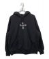 SUPREME（シュプリーム）の古着「Cross Box Logo Hooded Sweatshirt」｜ブラック