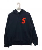 SUPREMEシュプリーム）の古着「S Logo Hooded Sweatshirt」｜ネイビー