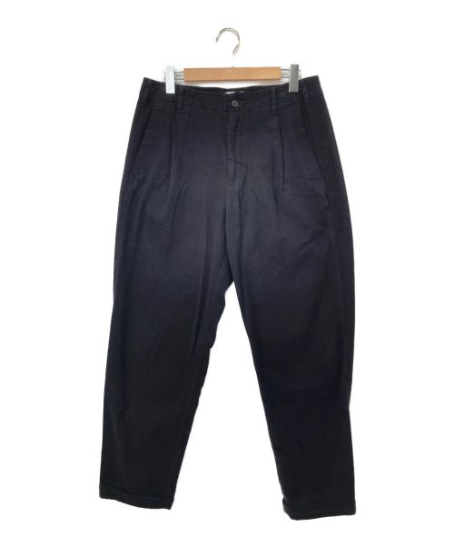 C.E（シーイー キャブエンプト）C.E (シーイー) BRUSHED COTTON CASUAL PANTS ブラック サイズ:Lの古着・服飾アイテム