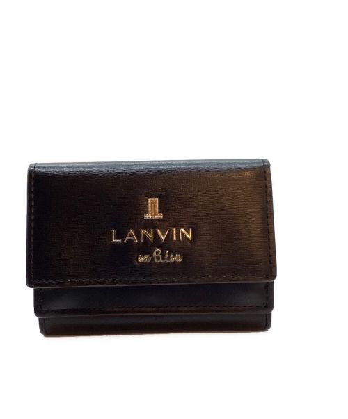 LANVIN en Bleu（ランバンオンブルー）LANVIN en Bleu (ランバンオンブルー) 3つ折り財布の古着・服飾アイテム
