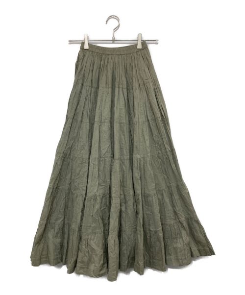 MARIHA（マリハ）MARIHA (マリハ) 草原の虹のスカート 黄緑 サイズ:36 未使用品の古着・服飾アイテム