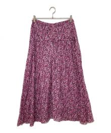 ISABEL MARANT ETOILE（イザベルマランエトワール）の古着「花柄スカート」｜ピンク