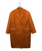 IRENEアイレネ）の古着「Big Jacket Coat」｜オレンジ