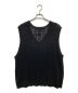 DAIRIKU (ダイリク) A.J. Knit Vest ブラック サイズ:FREE：9800円