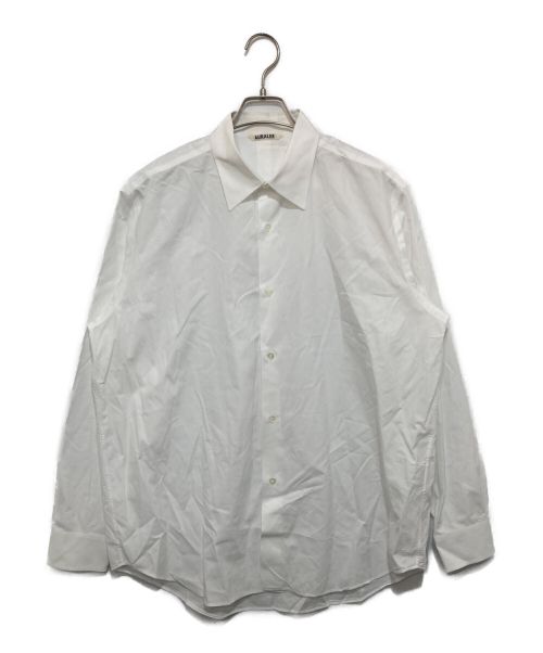 AURALEE（オーラリー）AURALEE (オーラリー) WASHED FINX TWILL SHIRTS ホワイト サイズ:4の古着・服飾アイテム