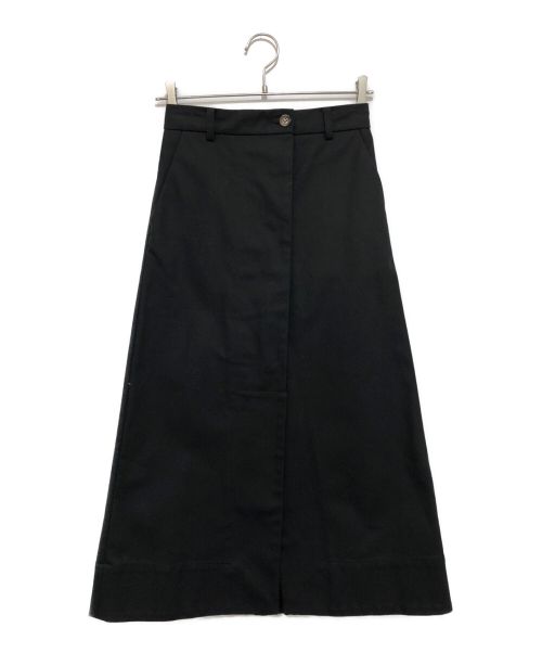 SEA（シー）SEA (シー) Cotton Serge Skirt ブラック サイズ:32の古着・服飾アイテム