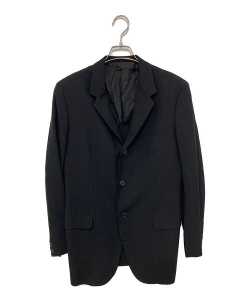 Y's（ワイズ）Y's (ワイズ) テーラードジャケット ブラック サイズ:不明の古着・服飾アイテム
