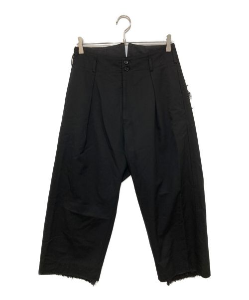 sulvam（サルバム）sulvam (サルバム) HIGHT WAIST PANTS ネイビー サイズ:Mの古着・服飾アイテム