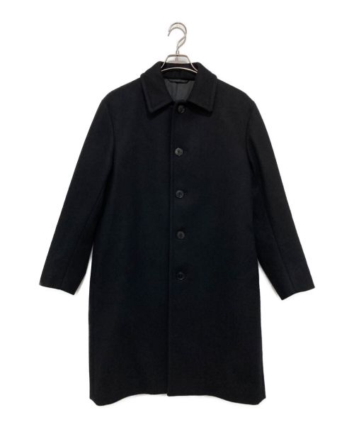 UNITED ARROWS（ユナイテッドアローズ）UNITED ARROWS (ユナイテッドアローズ) カシミヤ混バルマカーンコート ブラック サイズ:Sの古着・服飾アイテム