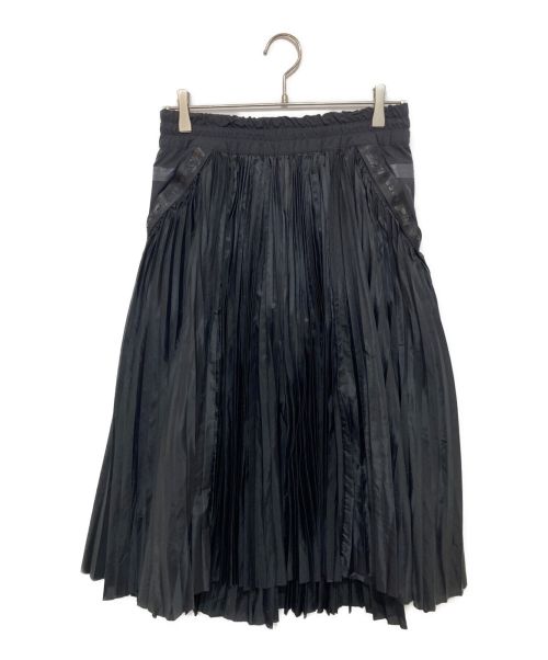 NIKE（ナイキ）NIKE (ナイキ) sacai (サカイ) プリーツスカート ブラック サイズ:Sの古着・服飾アイテム